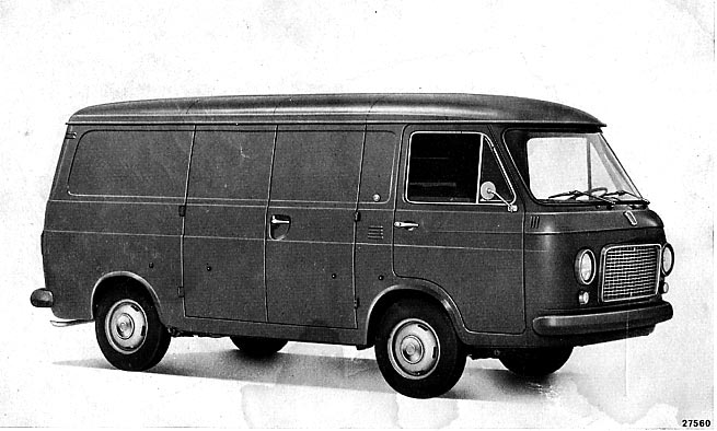 Fiat 238 camperizzato l'HY italiano